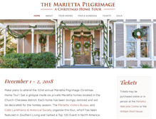 Tablet Screenshot of mariettapilgrimage.com
